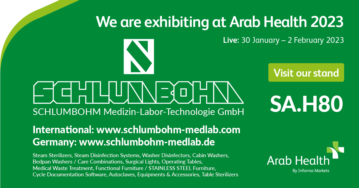 SCHLUMBOHM Arab Health 2023