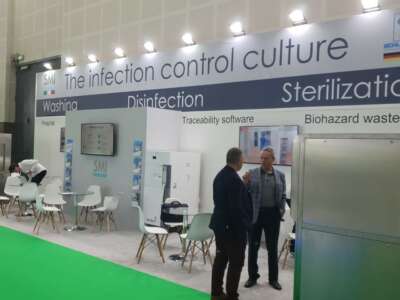 SCHLUMBOHM Messestand ARAB HEALTH